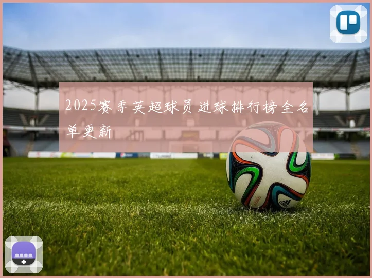2025赛季英超球员进球排行榜全名单更新